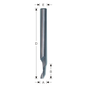 06836 5008 – 8mm Single Flute Router Cutter